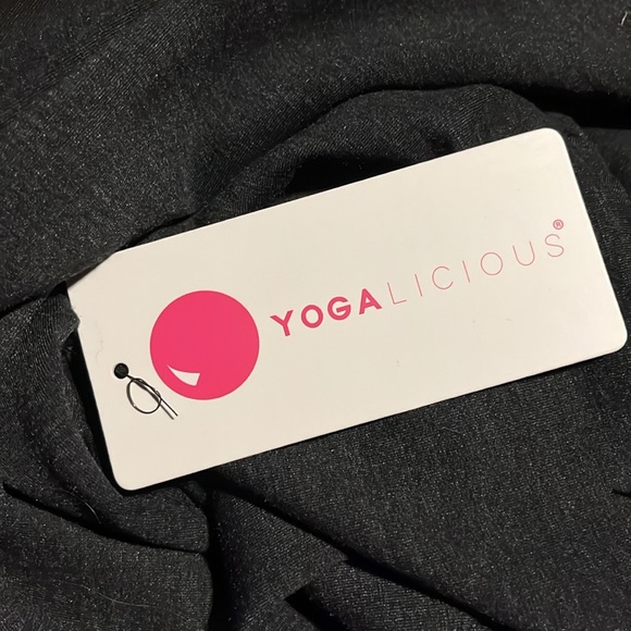 NWT! $132 Nordstrom Yogalicious London Open Front Scuba Cardigan - S - Picture 10 of 11